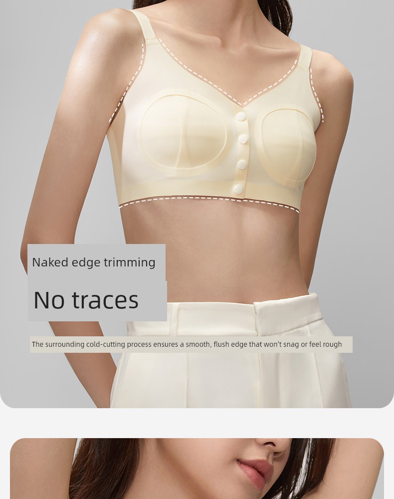 October Crystalline Breastfeeding Intimates Pregnant Women Postpartum Feeding Dedicated Bra Breastfeeding Breast Pump Intimates Hands-Free Bra — 11