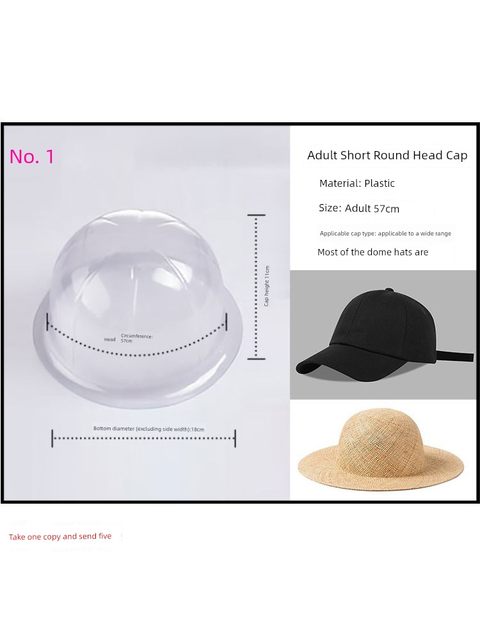 Baseball cap baseball hat fixed storage cap holder drag inner support anti-deformation and compression-resistant plastic bracket display free shipping