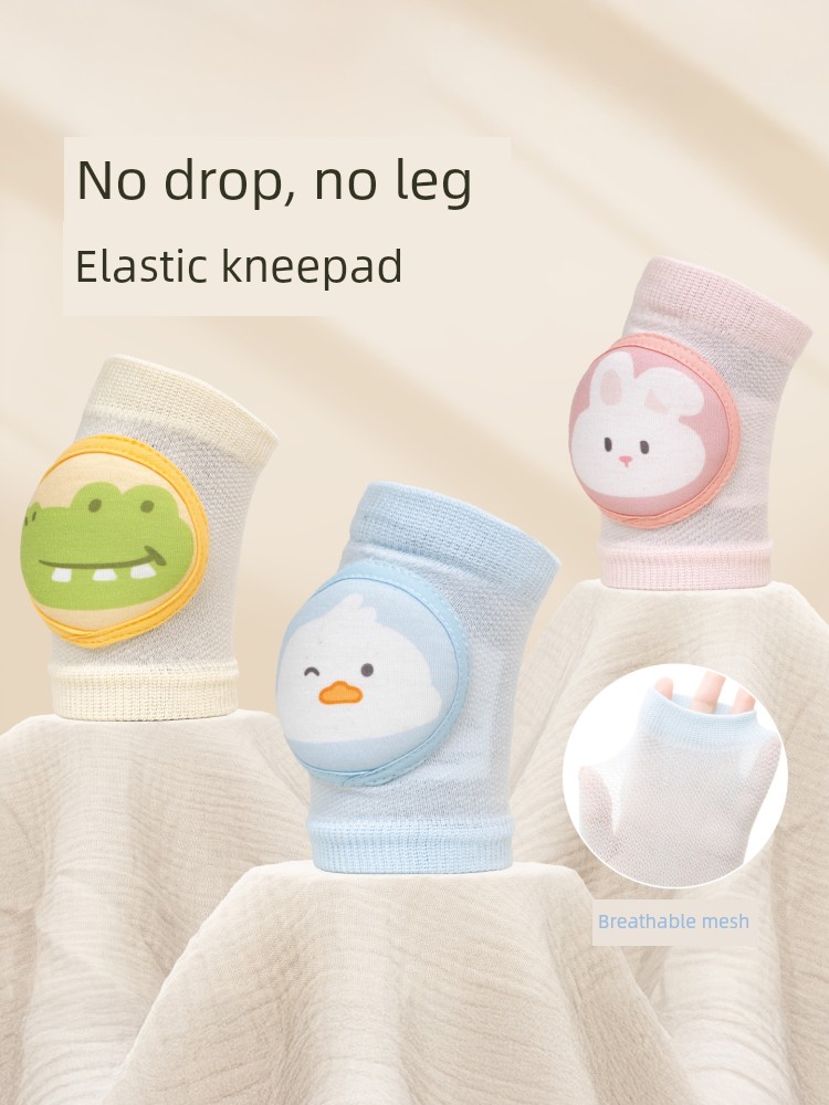 Baby Crawling Knee Pad Summer Baby Toddler Knee Pad Child Elbow Pad Kids Crawling Anti-Fall Protective Gear Handy Gadget