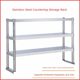 Stainless steel vertical rack operation table top rack milk tea shop table top rack work top rack multi-layer kitchen storage rack