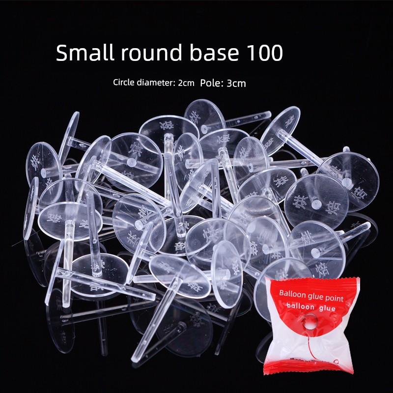 Plastic Transparent Base Decorative Decoration Toys Cake