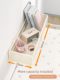 Door wall storage rack on the bedside bedside bed hanging wall hanging basket dormitory storage basket student without hole punching