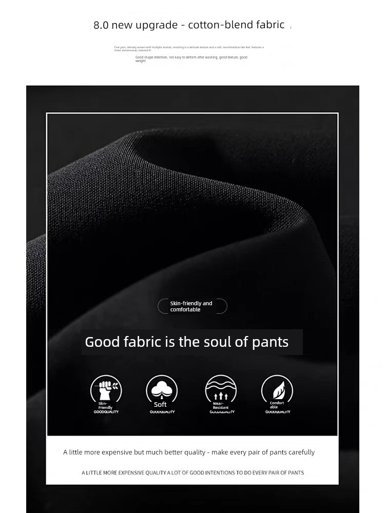 Maternity Pants for Autumn, Black Straight-Leg Pants for Outdoor Wear, 2026 New Style, Low-Waist, Non-Tight on the Belly, Summer Wide-Leg Pants, Autumn — 11