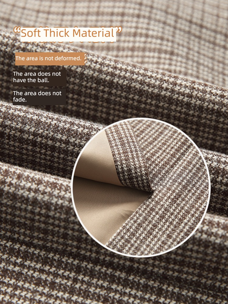 Wool lattice Medium and long term temperament plover skirt