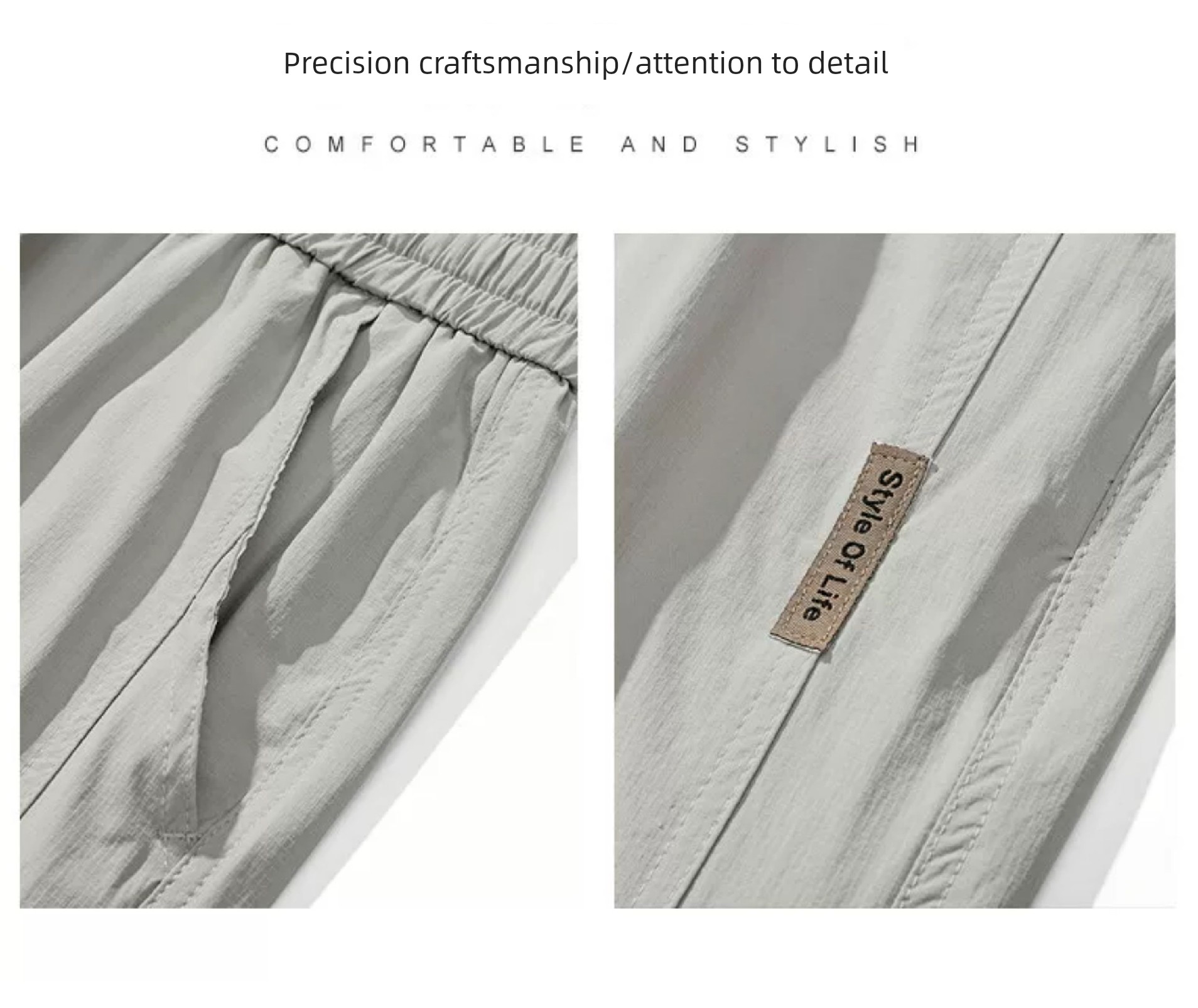 Boys' Summer Trendy Ice Silk Quick-Dry Casual Long Pants Children's Straight Loose Versatile Wide-Leg Boys' Sports Pants — 4