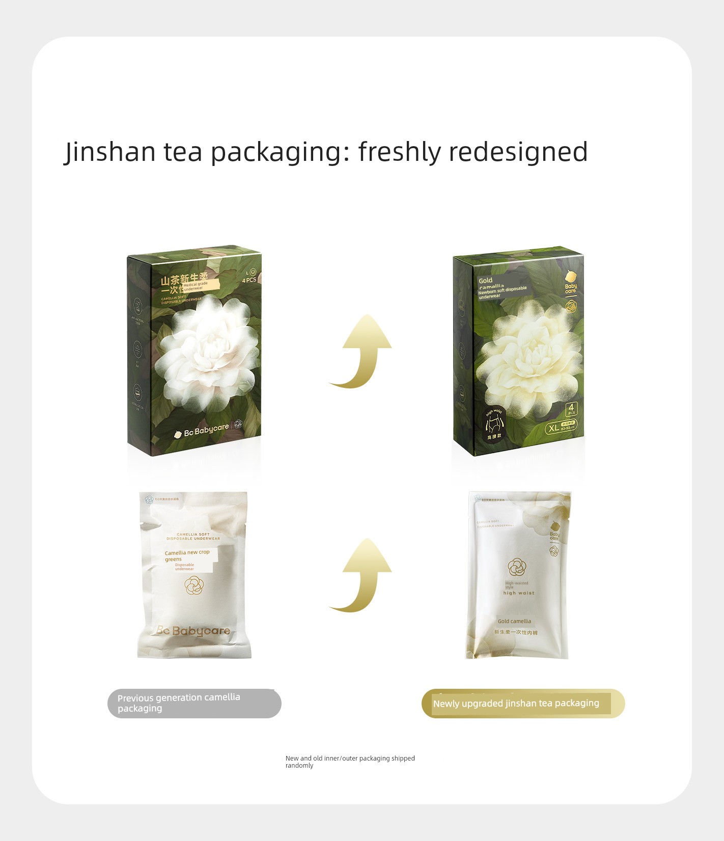 Babycare Jinshan Camellia Disposable Women's Underwear, No-Wash, Daily Use, High-Waisted, for Travel, Postpartum, and Maternity — 2