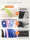 Clothes storage bundles pulling curls sweater base shirt quilts short sleeves folding clothes artifact universal elastic band