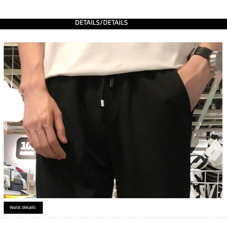 Spring and Autumn Korean version trend Versatile man trousers