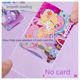 Flat mouth popcorn popcorn card film HARO version 20 silk small card protective cover high transparency Korean small horse card card cover hard scratch-proof thick storage
