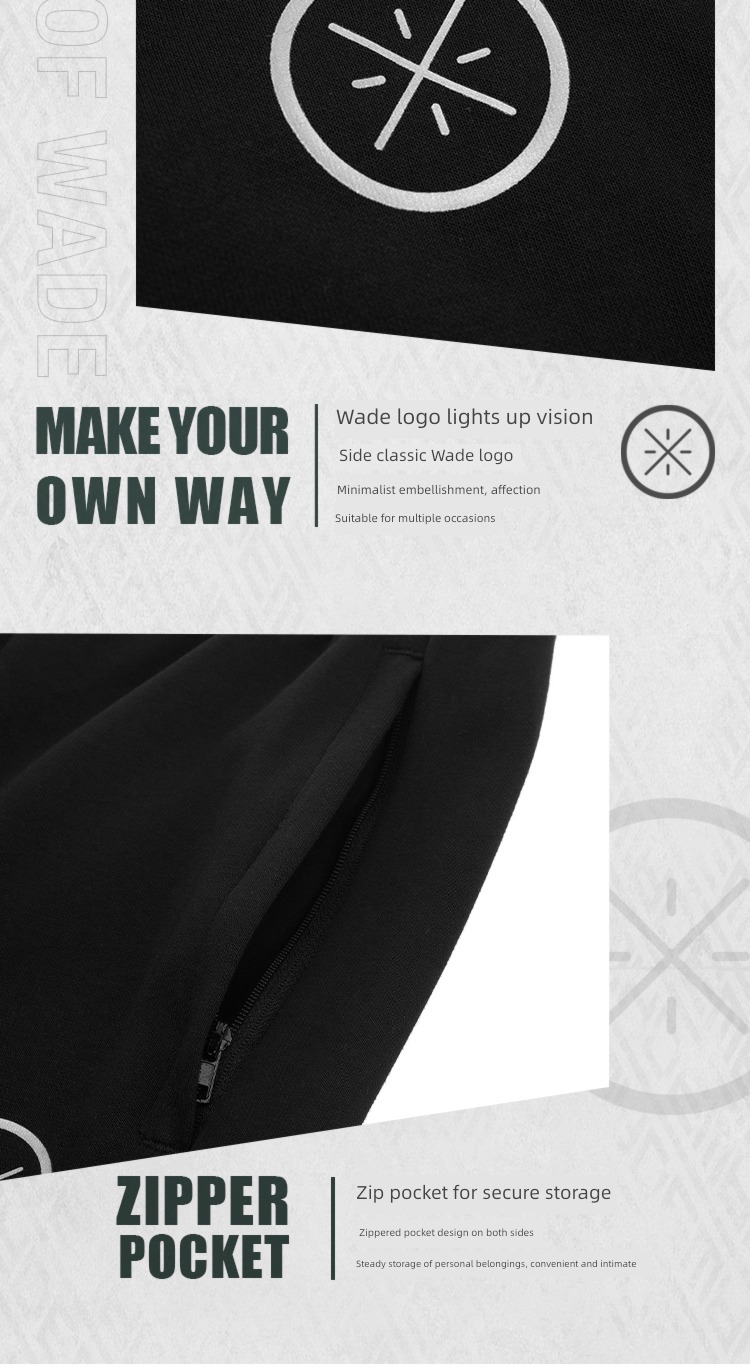 male Wade Khmer Windbreak Autumn style easy Sports pants