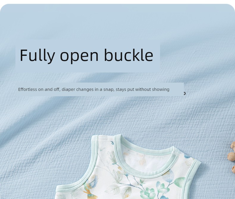Beipesi Summer Youke Silk Sleeveless Vest Onesie — 24