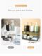 Light luxury desktop cosmetic storage box dormitory household mask skin care products jewelry acrylic large capacity storage basket