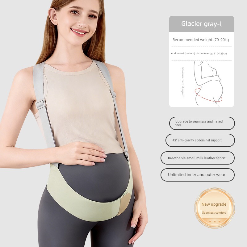 Belly Support Belt for Pregnant Women, Suitable for Mid and Late Pregnancy, Multifunctional, Invisible, Breathable, Medical-Grade Belly Support Belt, — 3