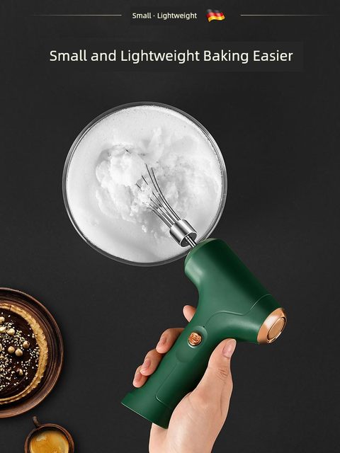 德系surkr电动打蛋器无线小型奶油打发器家用烘焙做蛋糕搅拌工具