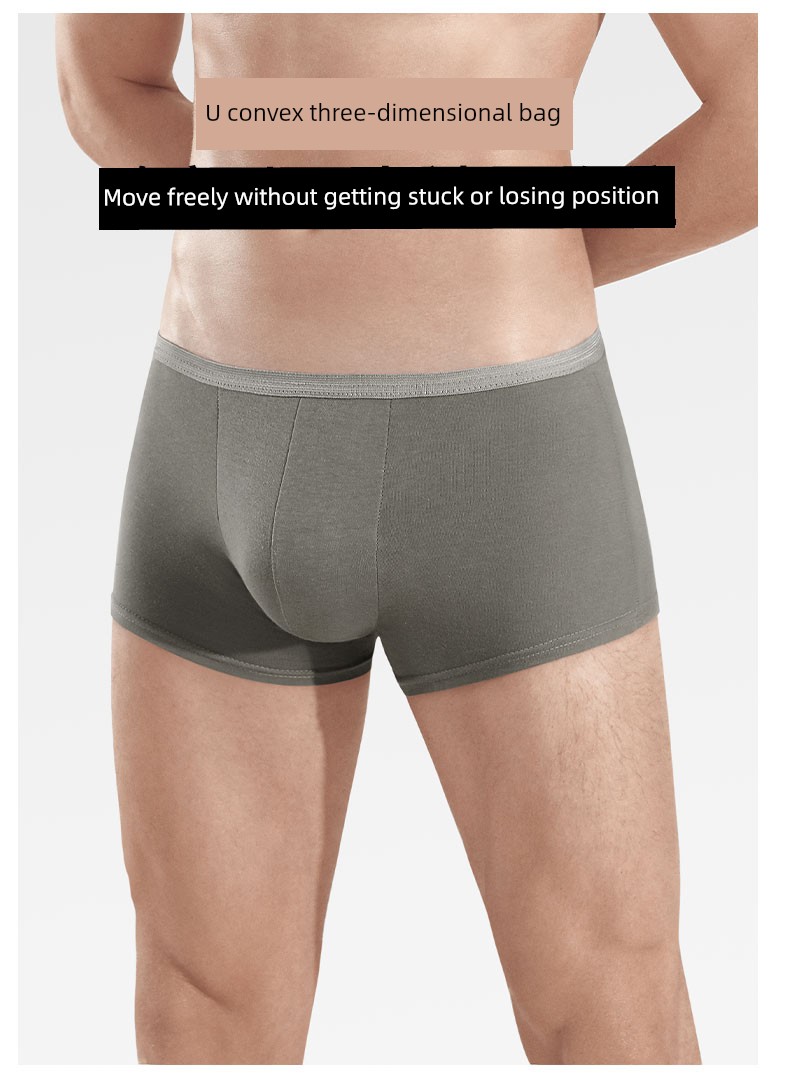 Qianxi Disposable Underwear Men Boxer Pure Cotton Sterilization Shorts Travel Disposable Daily Disposable — 12