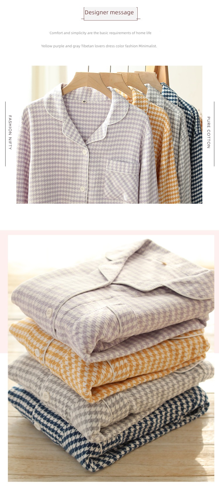 Sleep island female Sanding flannelette easy Big size lovers pajamas