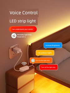Atmosphere Intelligent Voice Control For Home Led Small Night Lamp