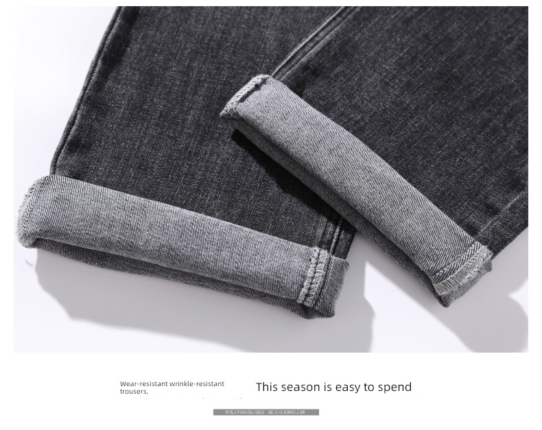 jeep JEEP black Autumn and winter trend Jeans
