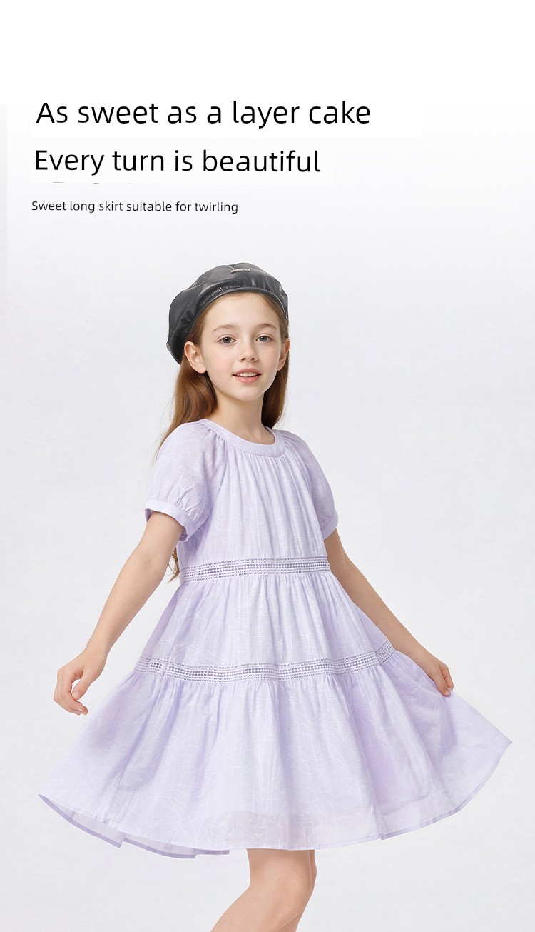 [Same Style in Shopping Malls] Balabala Kidsren's Clothing Girls' Skirts Kidsren's Dresses 2026 New Summer Princess Dresses — 5