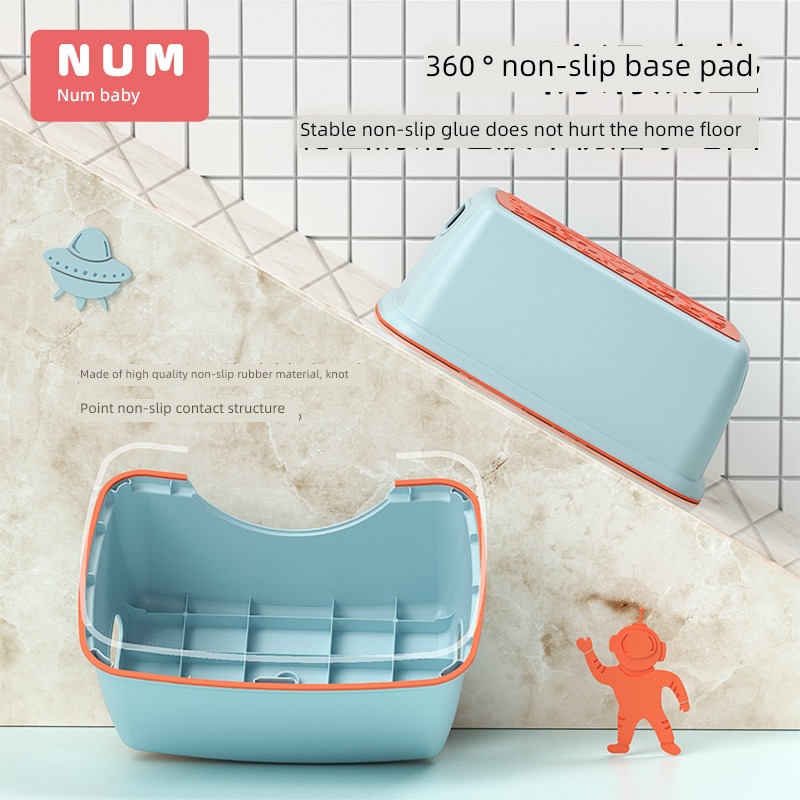 nurse children Plastic Shower Room non-slip piano ottoman