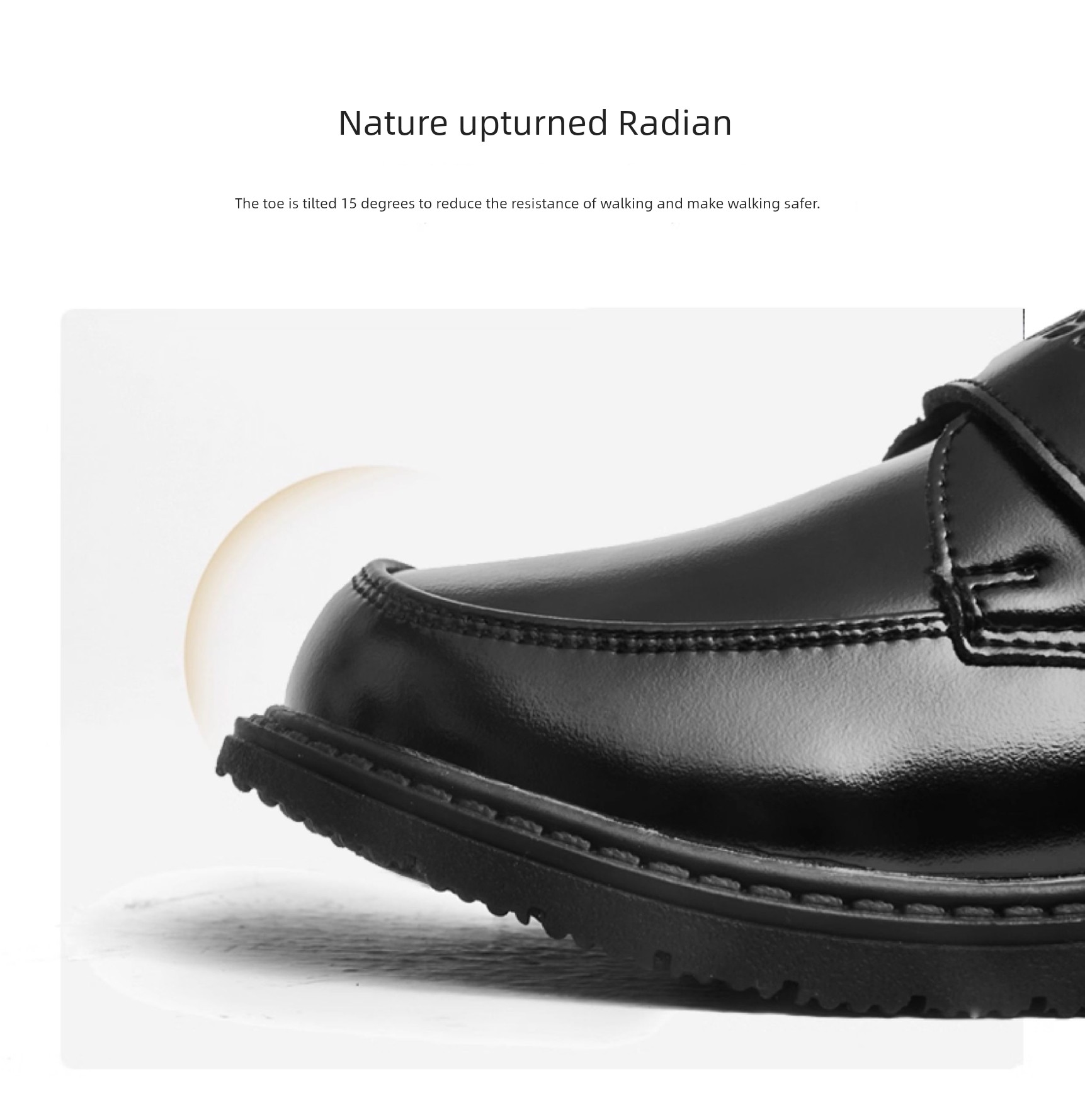 Boys' Performance Spring & Fall New Arrival Soft Bottom Student Leather Shoes — 14