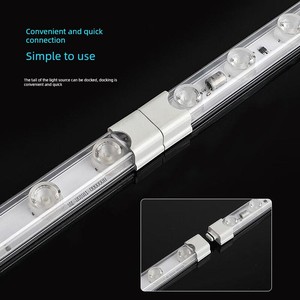 220V Side Light Source High-Pressure Light Bar LED Outdoor Rainproof Double-Sided Light Box Double Light Hard Light Bar 