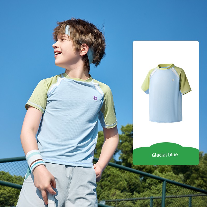Kk Tree Kidsren's Short-Sleeved Quick-Drying Clothing Boys and Girls T-Shirt Tops Bottoming Shirts Baby Inner Wear 2026 Summer New Style — 2