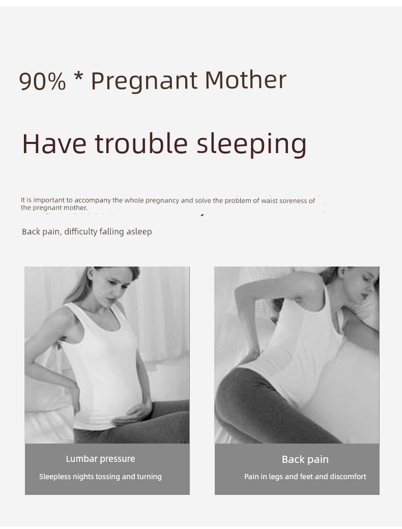 Side Pillow Belly Support U-Shaped Dedicated Product Waist Support during Pregnancy — 4