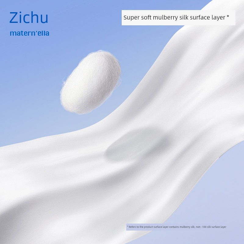 Zichu Silk Sleep Pants for Women, Menstrual Leak-Proof Sanitary Pants, Safety Pants for Postpartum Women, Breathable Ultra-Thin Pull-Up Pants — 2