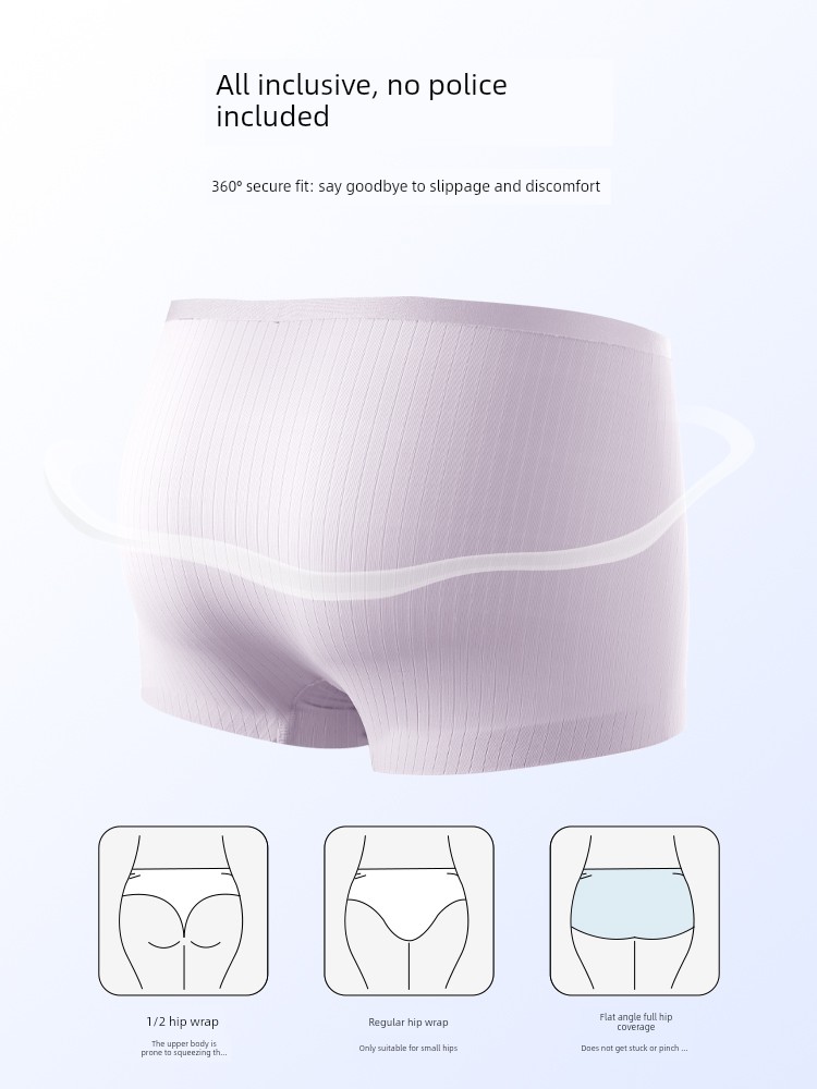 Girls' Boxer Briefs, Ice Silk Children's Summer Thin Style, Baby Girl's Four-Cornered Panties, Non-Binding Shorts for Girls — 4