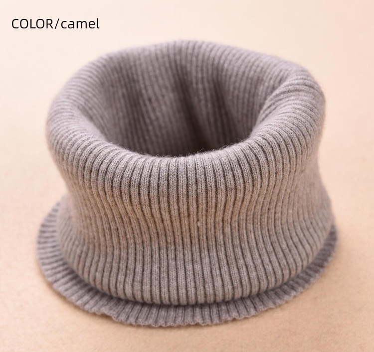 Pure cashmere winter thickening Versatile Cervical spine protection scarf