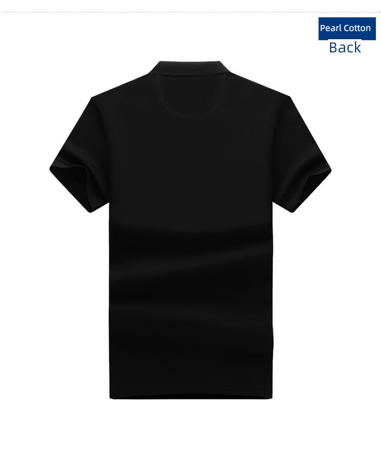 tide high-end Paul Short sleeve Lapel Big size Polo shirt