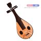 1 6 Doll House Accessories Ancient Style Classical Musical Instrument Shooting Model Toys Simulated Mini Guzheng Pipa Model