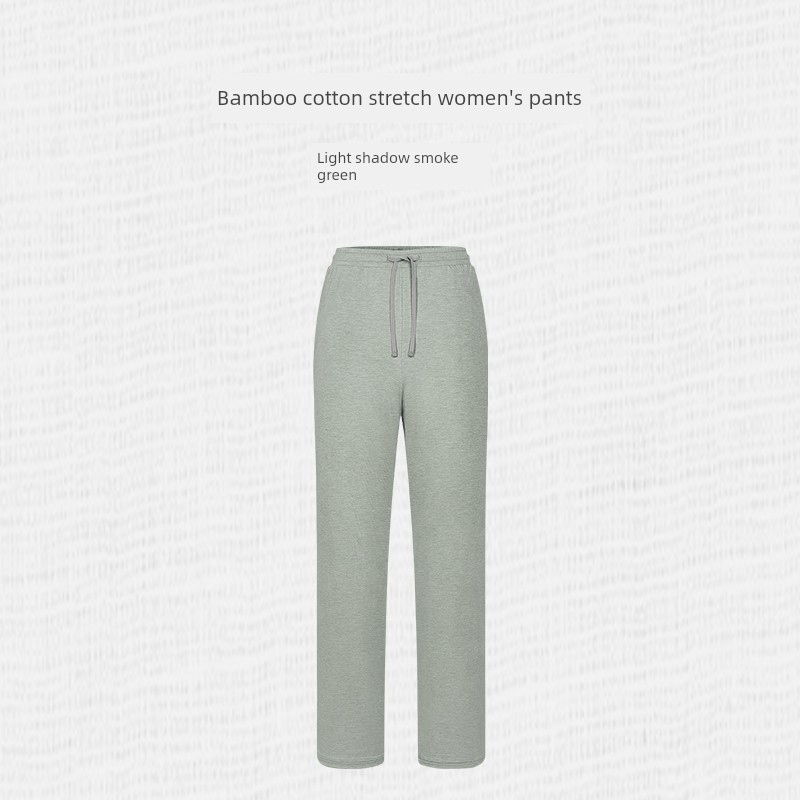 Women's Bamboo Fiber Spring and Autumn Leggings Home Wear — 7