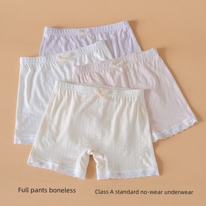 Kids Safety Pants Girl Safety Panties Two-in-One Summer Thin Baby Little Girl Boxer Base Shorts