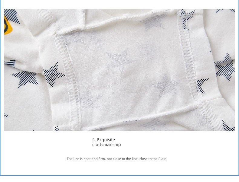 Pure Cotton Class A Boy Four Corners New Arrival Children's Underwear — 17
