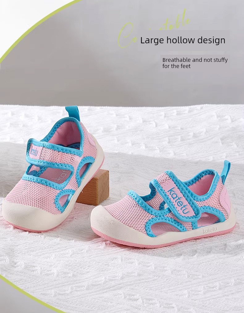 Crtartu Indoor Breathable Children's Non-Slip Toddler Sandals — 7