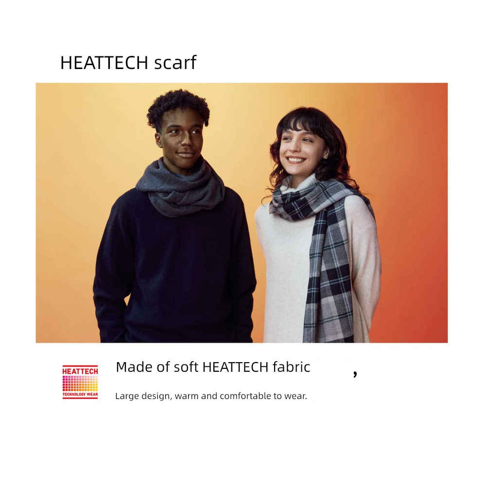 Uniqlo HEATTECH Women's wear scarf