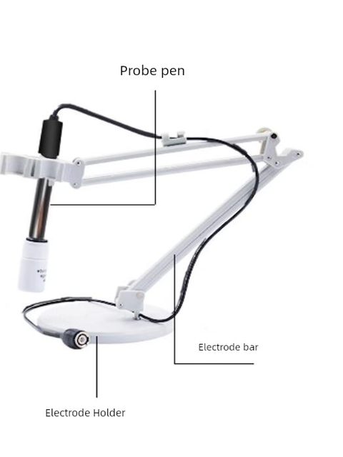 Jinhuan Electrode Support Probe Multifunctional Laboratory Mobile Stent Suitable for Laboratory PH Meter Conductivity Meter