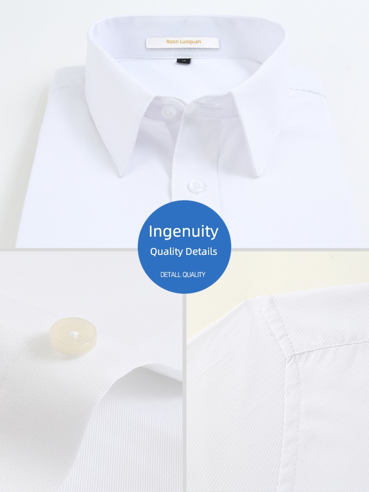 Romon white business affairs occupation man Long sleeve shirt