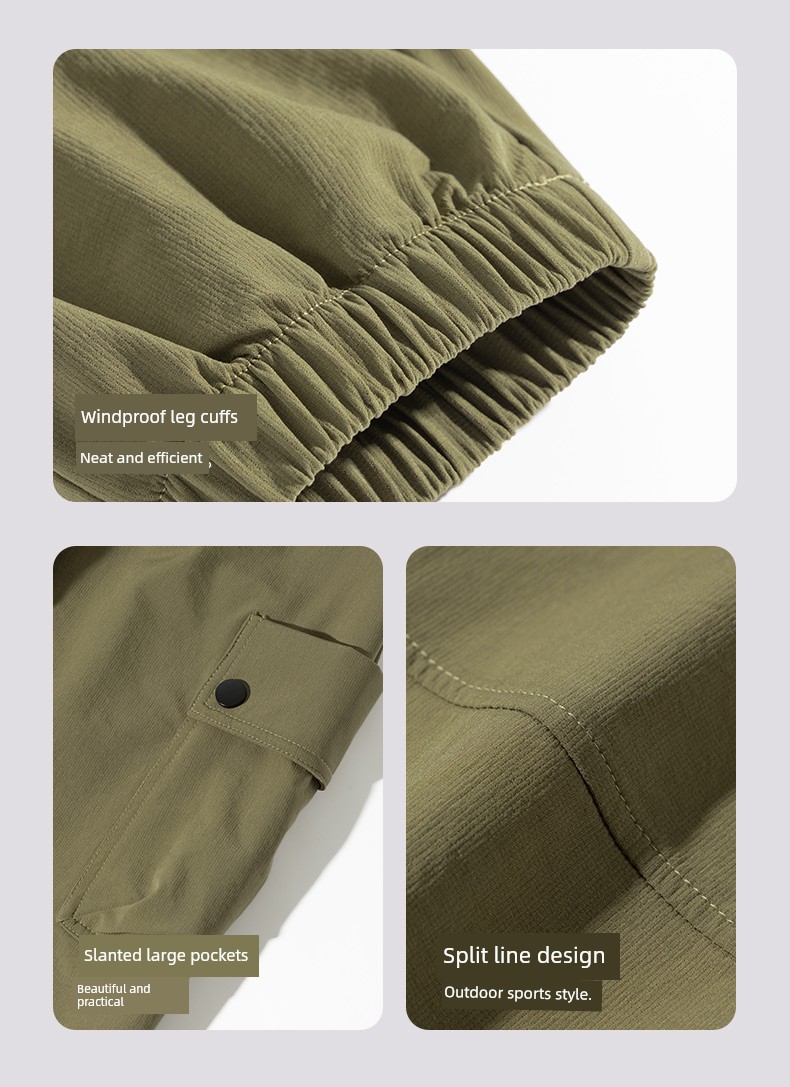 Piggy Banner Children's Cargo Pants Boys' Pants Autumn New Long Pants Big Kids Autumn Outdoor Waterproof Hiking Pants Pc — 17