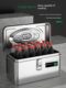Baolian stainless steel tool box industrial grade storage box car-mounted household multi-function thickened hardware iron box handheld