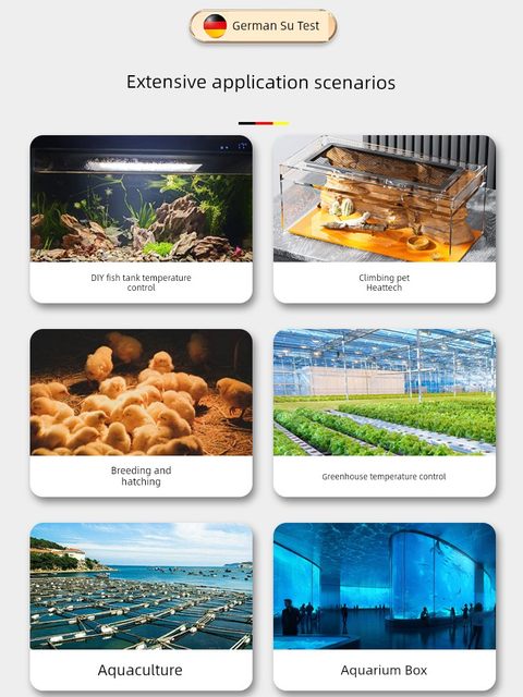 Wifi intelligent temperature controller remote timing temperature fish tank temperature control socket thermostat crawl pet temperature control switch