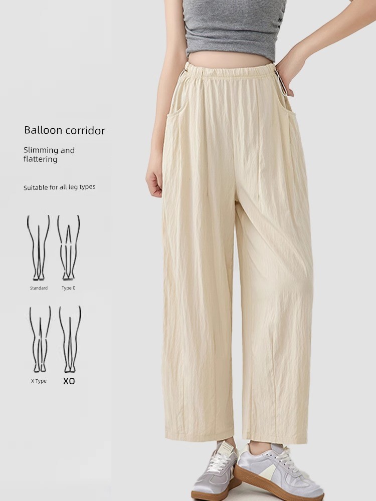 Jq Jingqi Maternity Pants Spring/Summer 2026 New Thin Style Yamamoto Pants Non-Tightening Shorts for Pregnant Women — 4