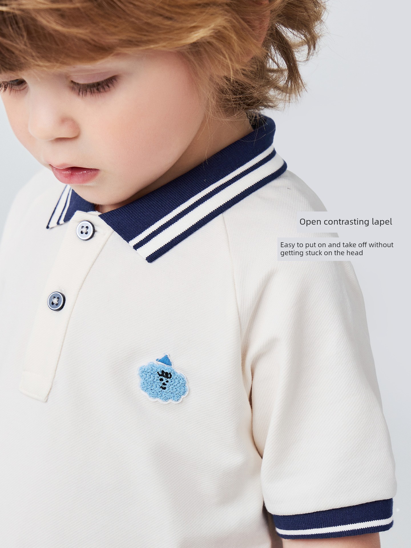 Mini Bala Polo Short-Sleeved Vest Set — 4