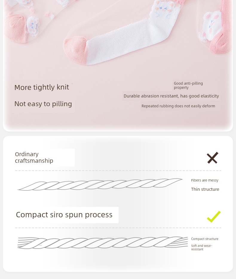Summer Crystal Ultra-Thin Mesh Breathable Baby Ice Silk Socks — 9