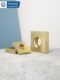 Color-plated zinc square nut square 4-angle four-angle nut Four-side screw cap Nut M3M4M5M6