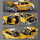 Large Volkswagen Alloy Taxi Children's Toys Six-Door Car Model Taxi Boy Toy Car Gift