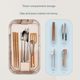 Chopstick disinfection and drying machine for household wall-mounted fast chopstick storage box Chopsticks drum Chopstick cage new style