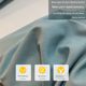 Ins Washed Cotton Four-Piece Set Bed Sheets Bedding Cover Bedding Cover Dormitory Bedding Three-Piece Set 4 Premium